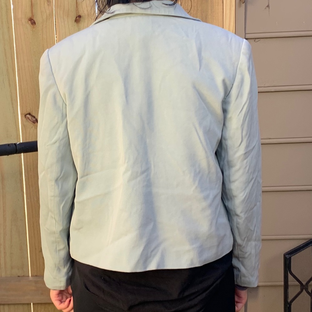 Crop turquoise jacket - Picture 3 of 3